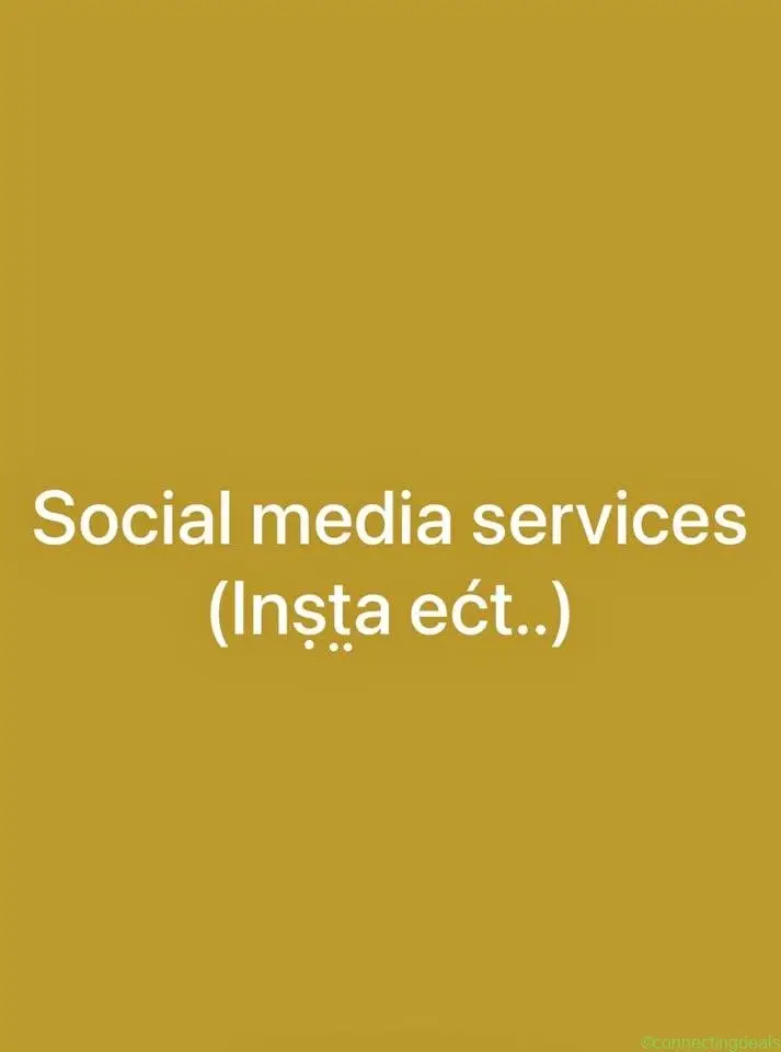 Services available