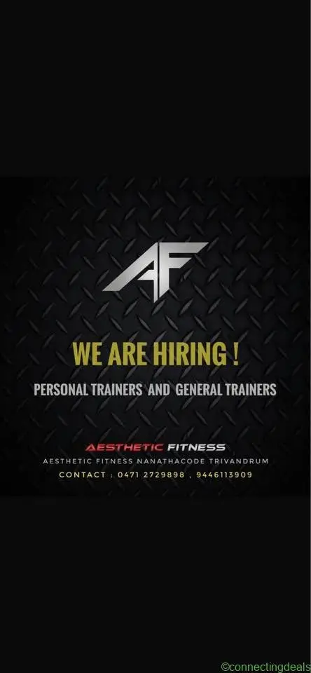 Gym Trainer vacancy - Image 1