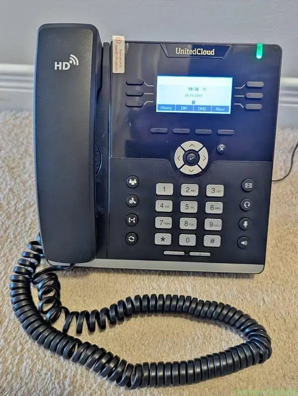 Lot of 10 Htek UC903 VOIP phones.