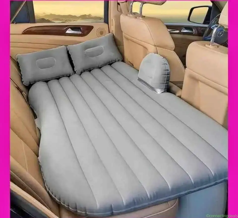 Premium Car Inflatable Air Mattress Bed with 2