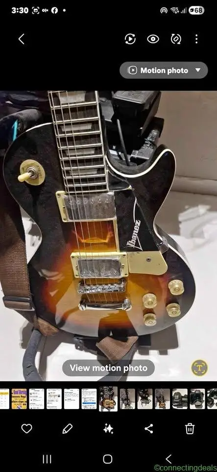 Techno electric guitar - Image 1
