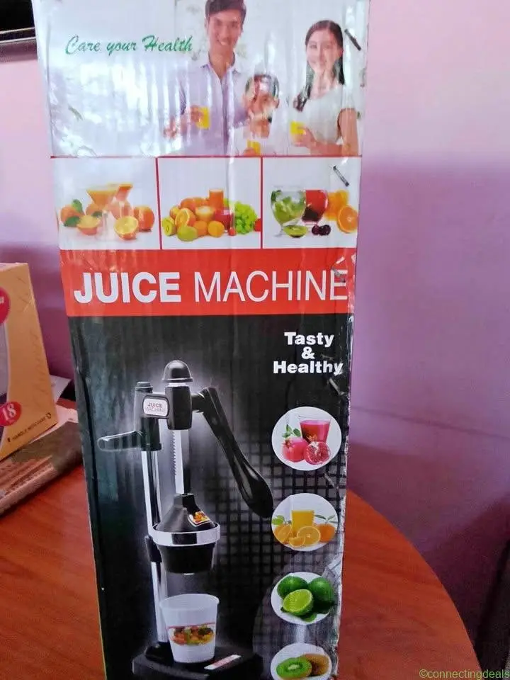 Manual juicer