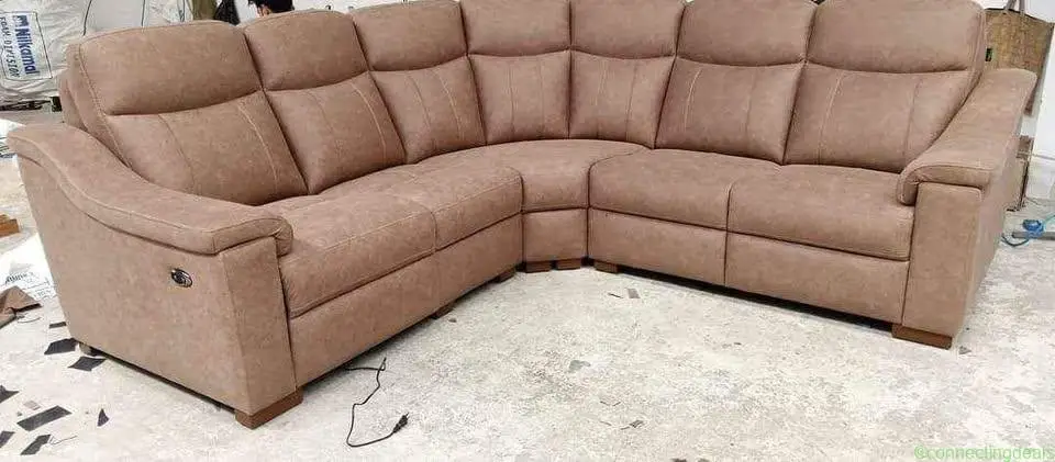 Sofa combed Sofa Set With Center Teble Puffy bed - Image 1