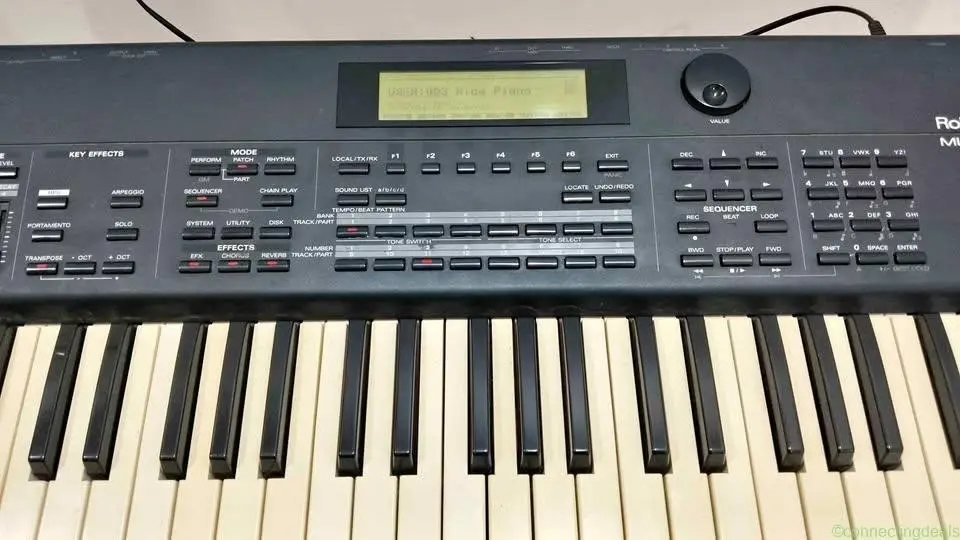 Legendary Roland Xp 60 synthesizer keyboard for