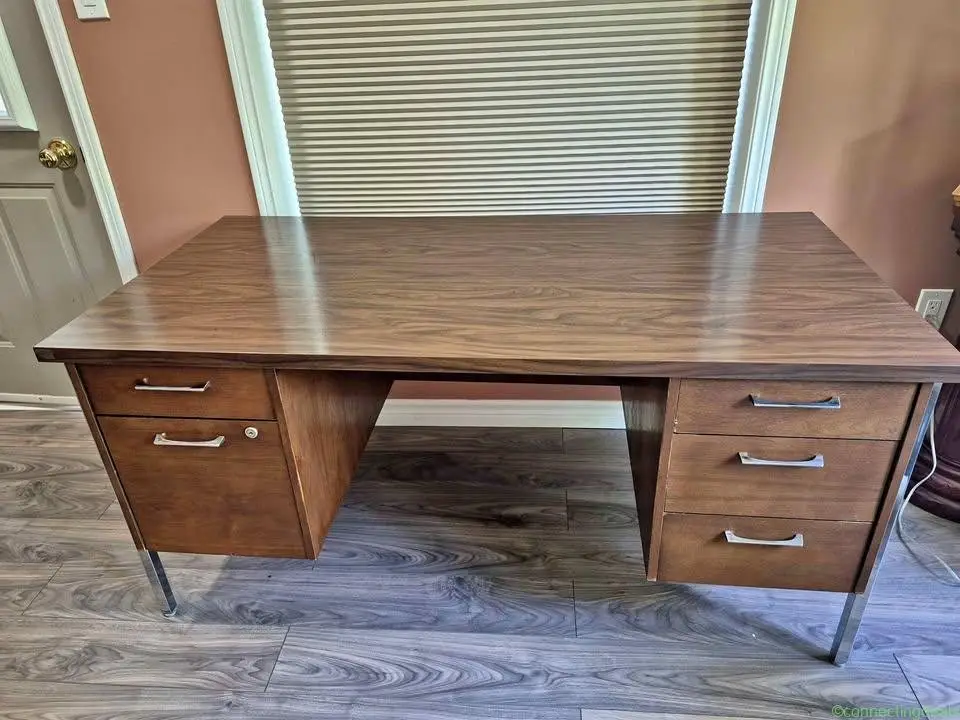 Wood desk