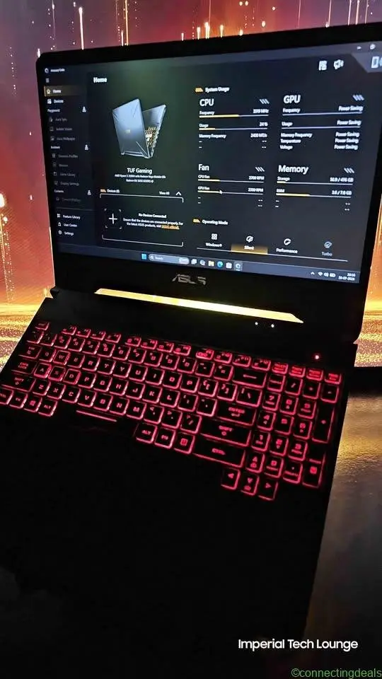 ASUS TUF with Ryzen 5 4GB Dedicated Graphics with - Image 1