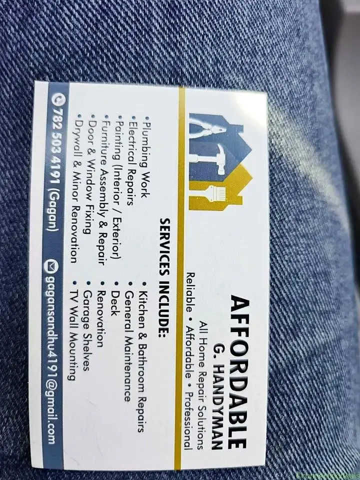 G Handyman services
