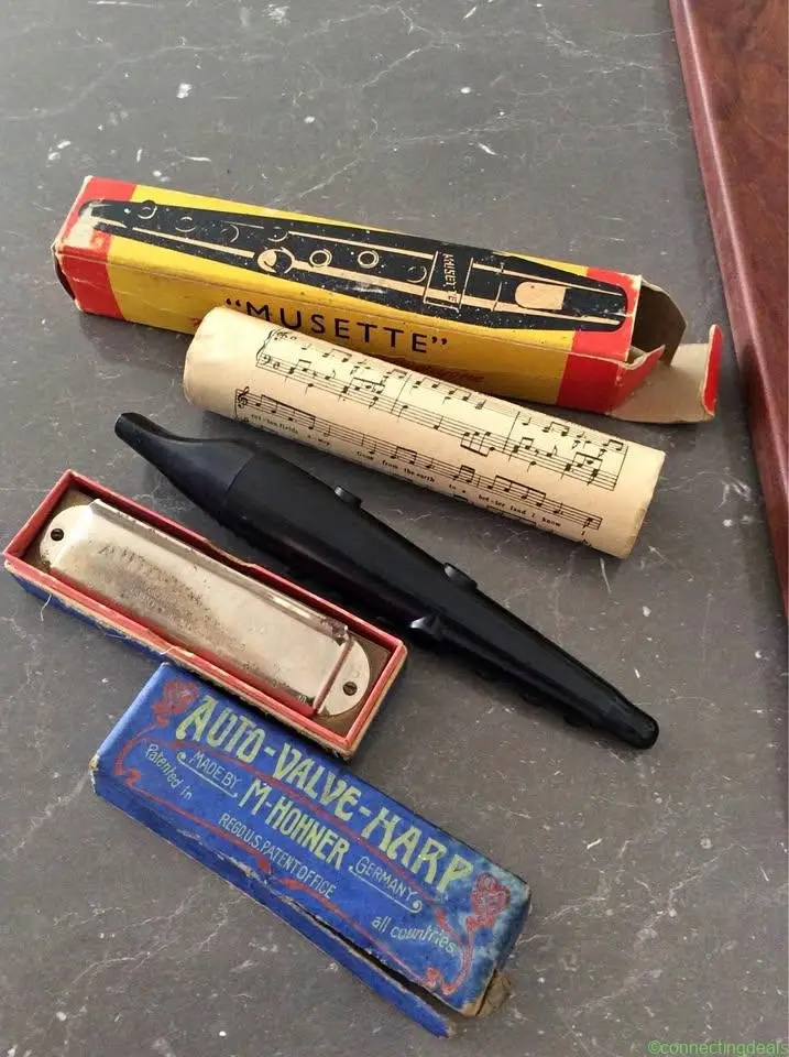 Vintage musical instruments