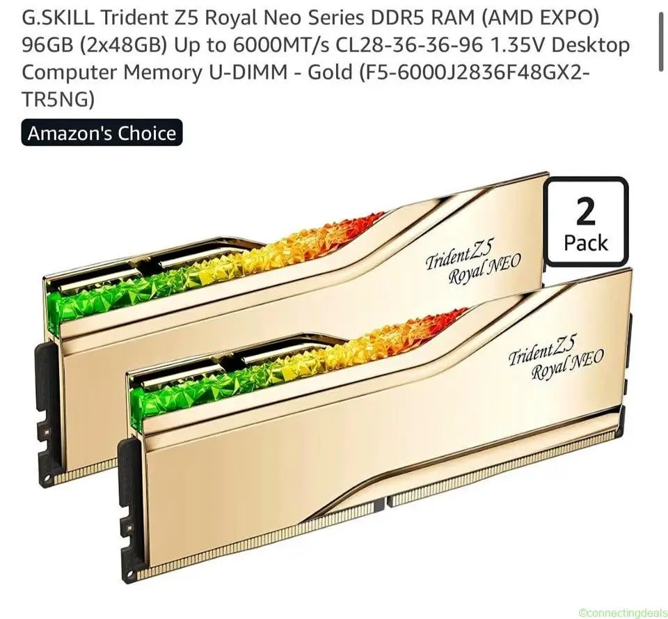 G.Skill Trident Z5 Royal 96GB DDR5 RAM