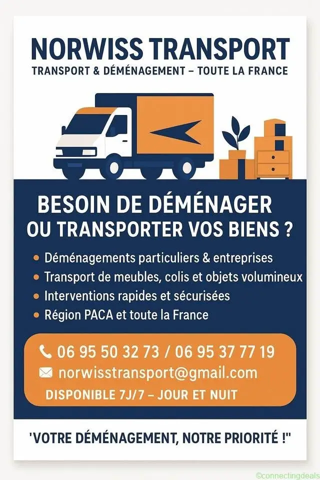 Transport et déménagements - Image 1