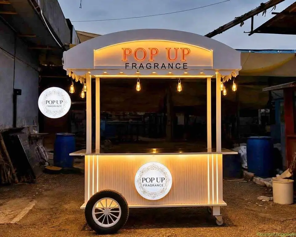 Customized food cart for all street food business