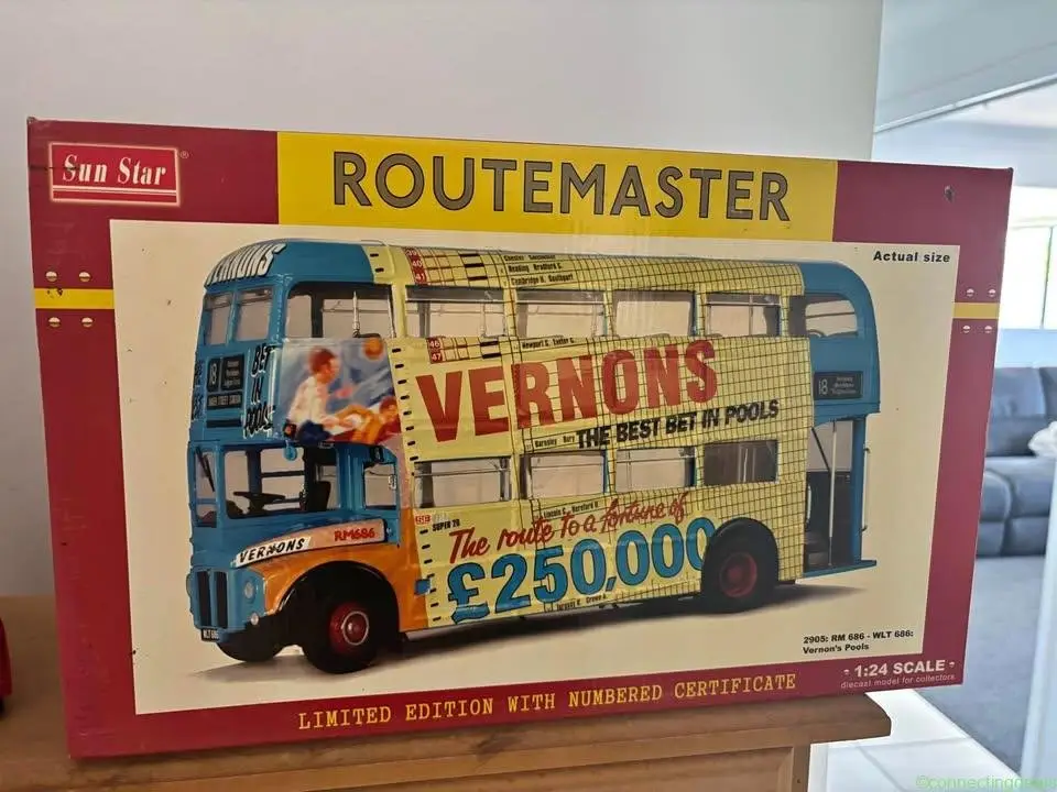 London Bus Mod Sun Star 2905 Routemaster