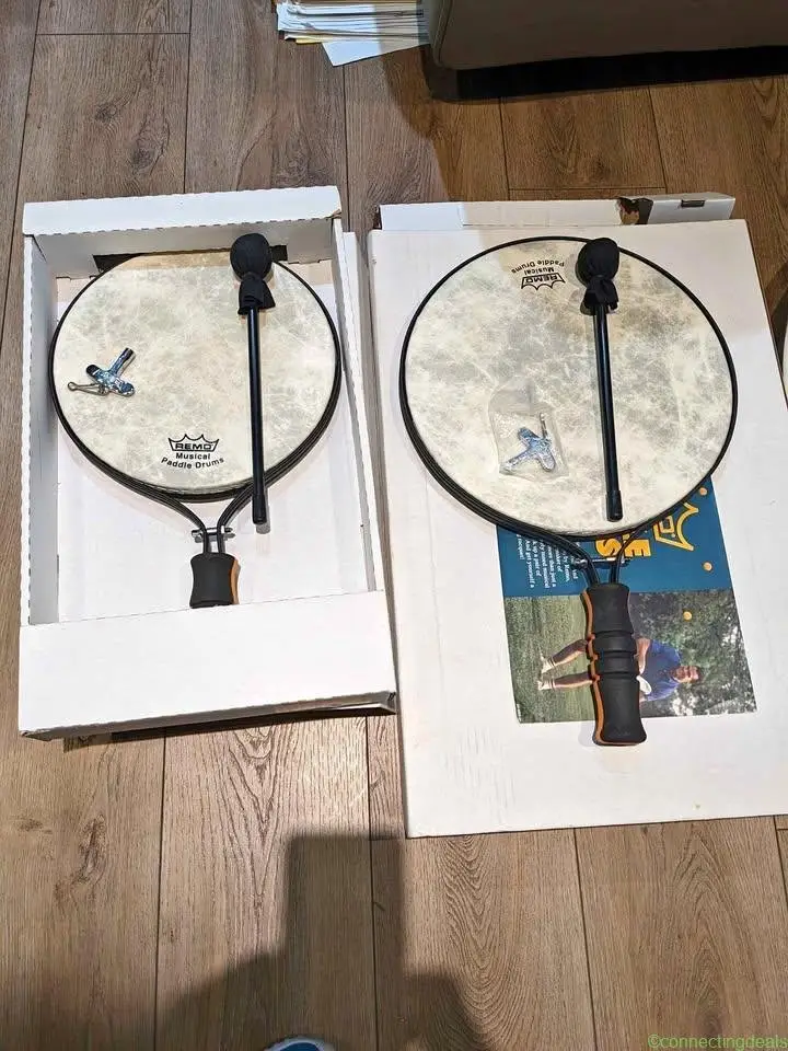 2 sizes of New Remo Musical Drums - Image 1