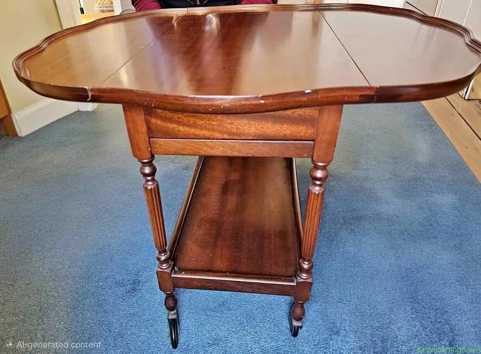 Folding side table - Image 1