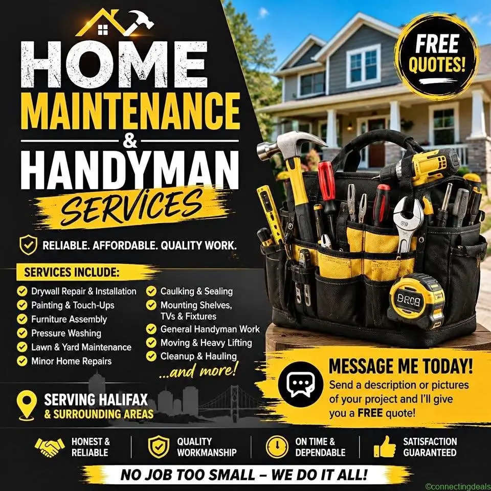 🏠 HOME MAINTENANCE & HANDYMAN SERVICES 🔨