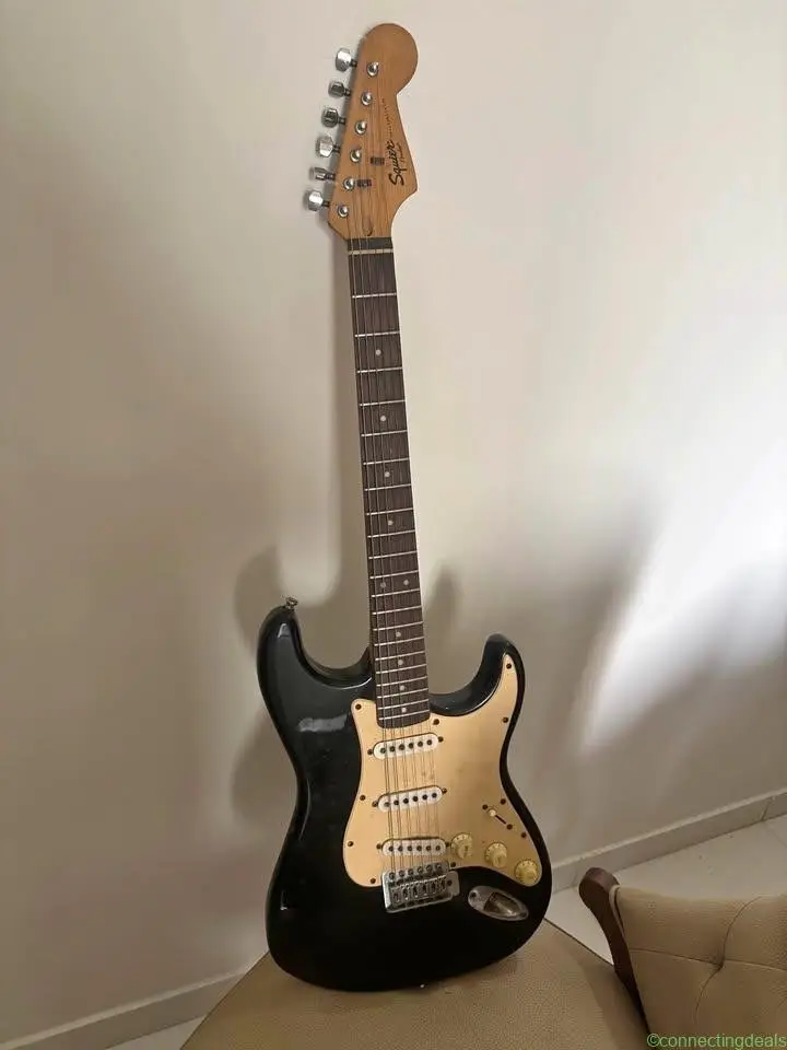 an electric guitar