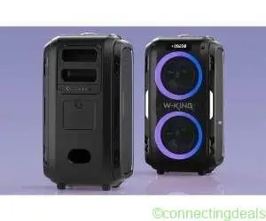 🔊 باف بلوتوث قوي 270W | مكبر صوت لاسلكي | W-KING