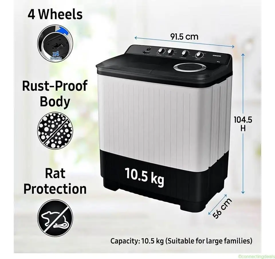 Washing Machine Samsung 10.5 ltr
