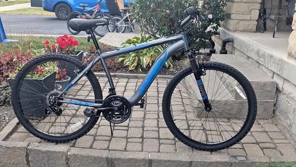 Hyper Bicycles 26” Men’s Boundary Mountain Bike,