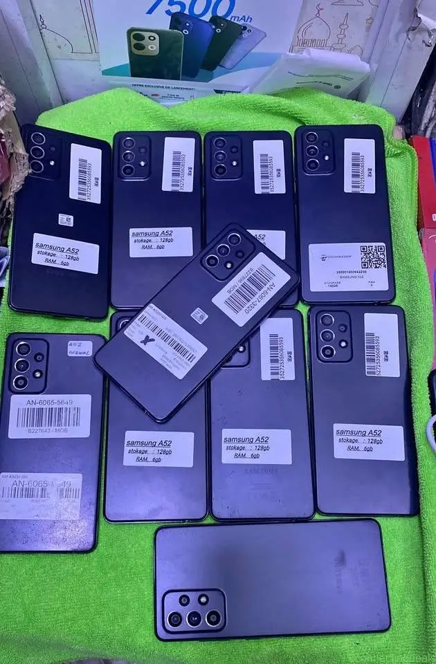 samsung a52 128gb 6ram kolchi original n9a