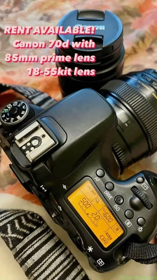 Canon 70d with 85mm sale available at trivandrum - Image 1