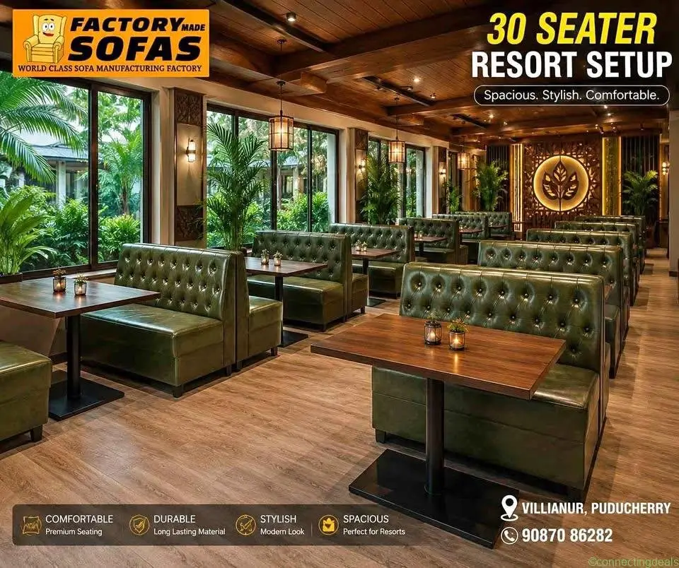 Restaurant sofa set - Image 1