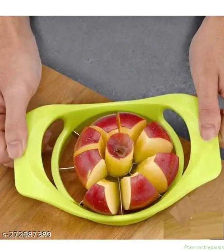 Stainless Steel Apple Slicer and Corer - Green