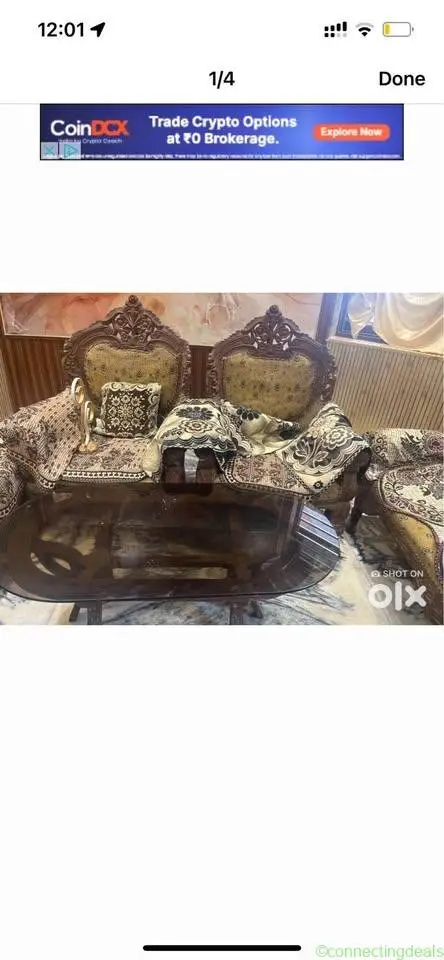 Sofa set with table - Image 1