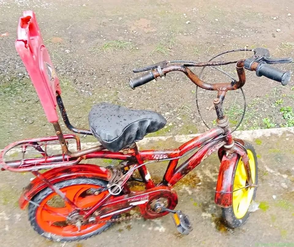 ROWMAT 12 inch Kids Bicycle with Baby Seat &