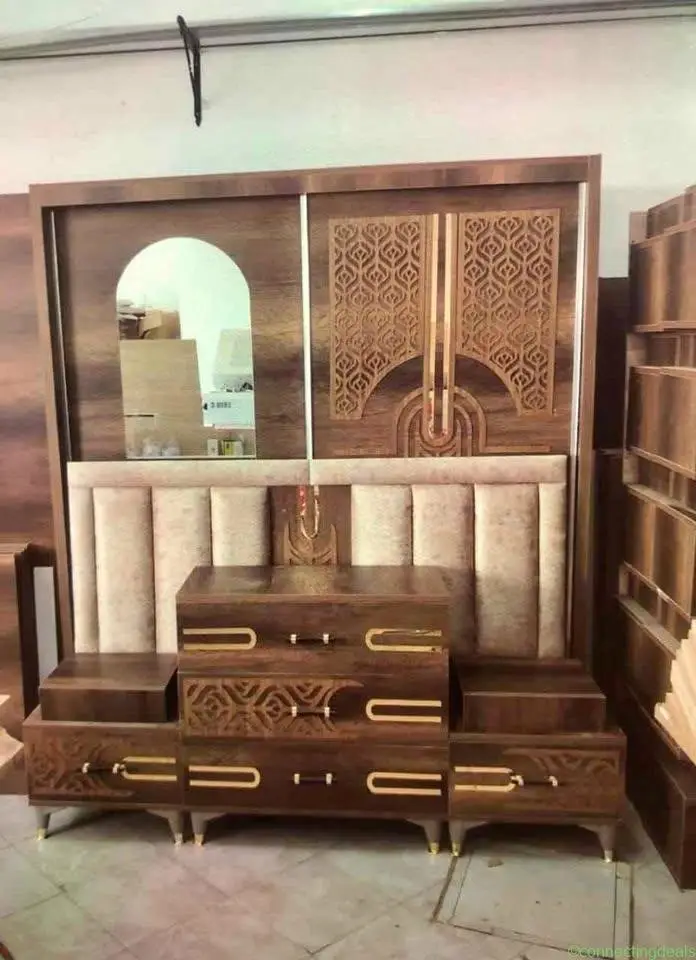 أثاث غرفة نوم MDF 18 جديدة للبيع.