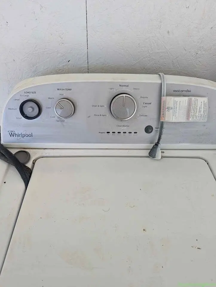 Whirlpool washer and dryer set