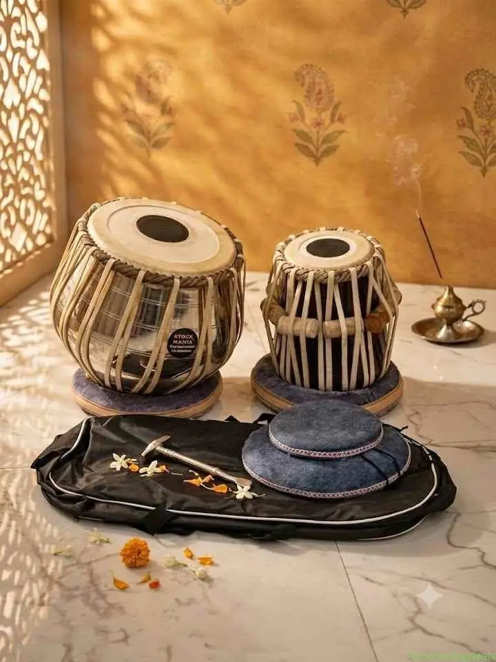 STOCK MANIA® 91 Tabla Set, Basic Tabla Drums Set,