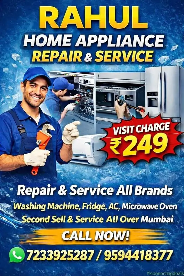 Home Appliance Repair second sell and service
