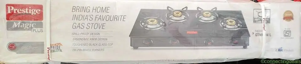 Prestige Gas stove four burners - Image 1