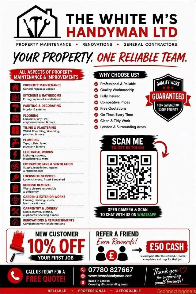 Handyman Services – Plumbing, Repairs &