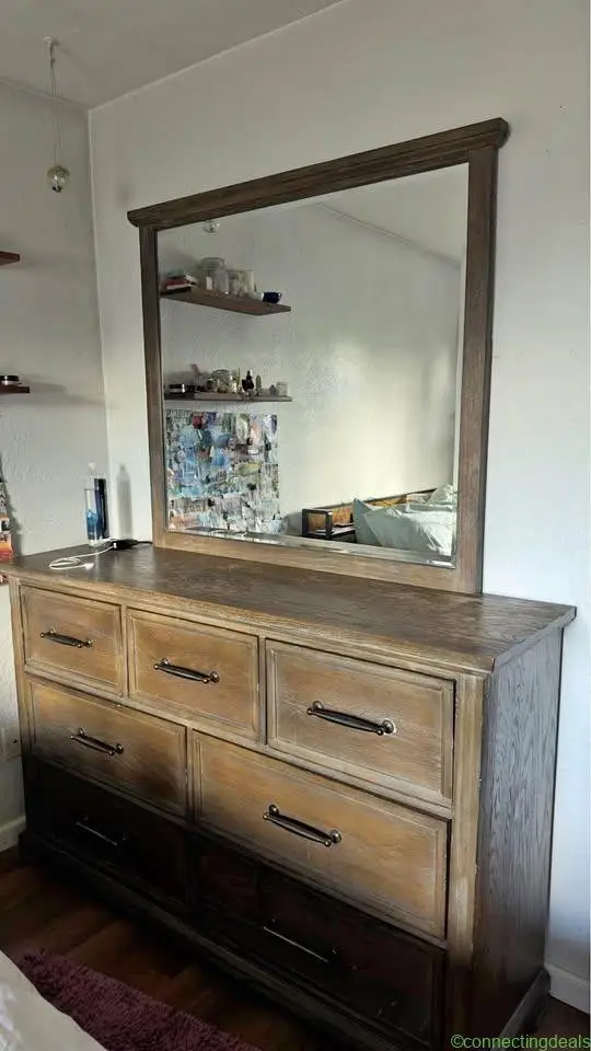 Dresser and night stand - Image 1
