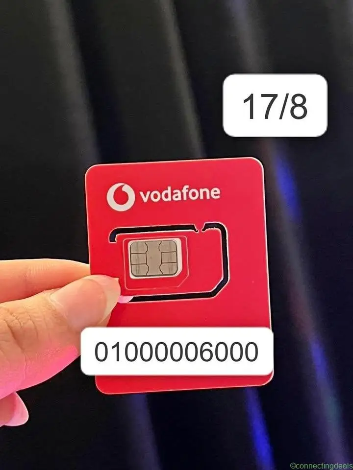 VODAFONE REDخطوط ريد مميزة بارقام مميزة توصيل