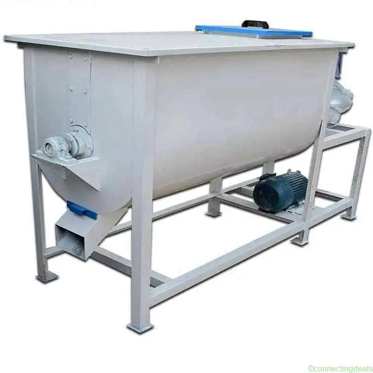 Ribbon mixer blender