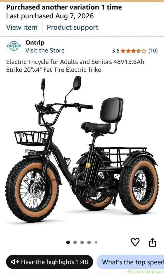 E bike in box for sale - Image 1