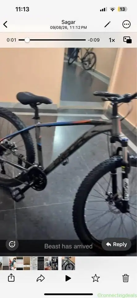 Cycle for Sale – Barely Used