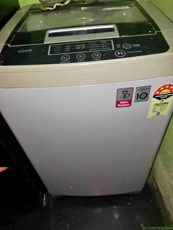 LG washing machine automatically