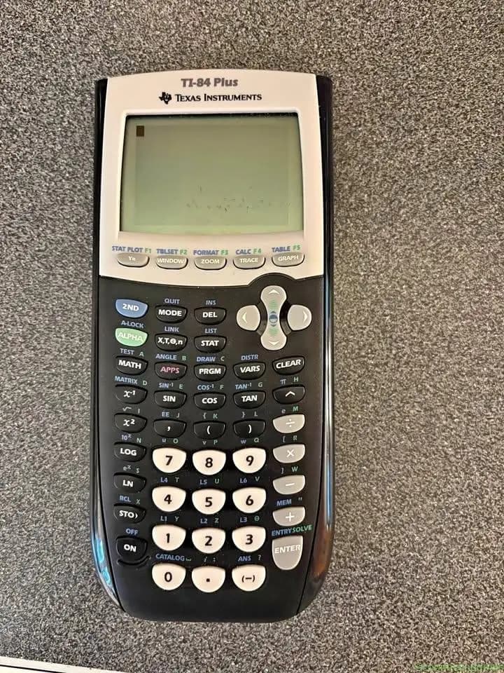 Ti -84 plus calculator
