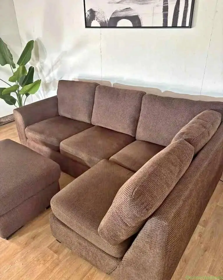 DFS Curved Sofa ~ Corner Sofa ~ 4x Seater Sofa