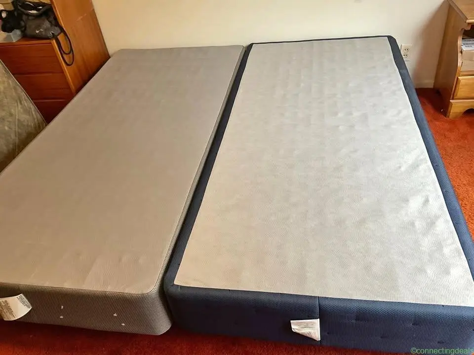Twin box springs and FREE king frame