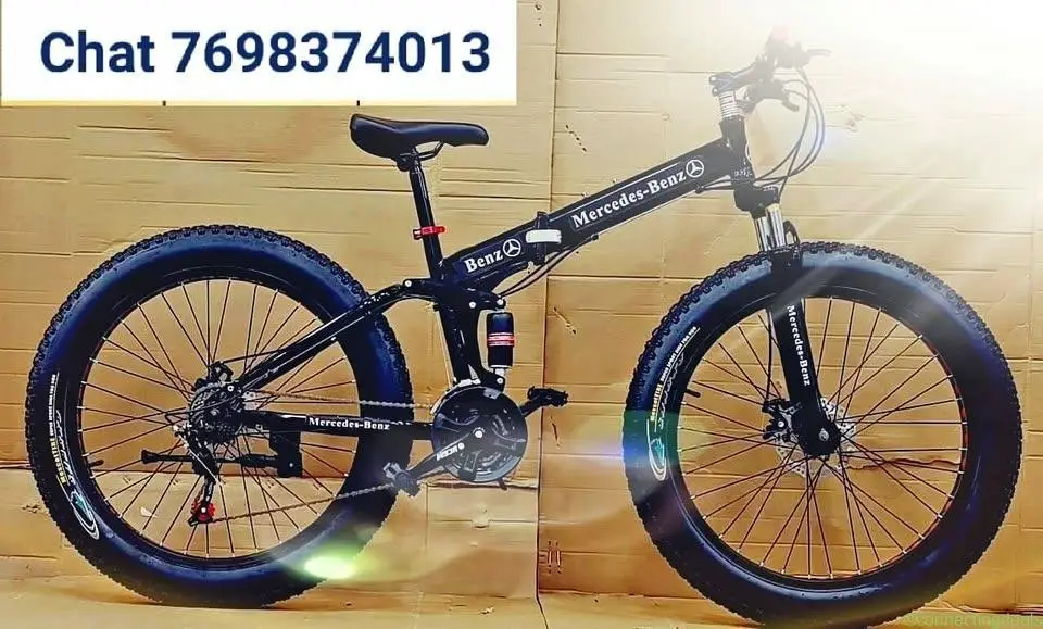 NEW 21 GEARS FAT TYRE FOLDABLE BICYCLE IN ALL