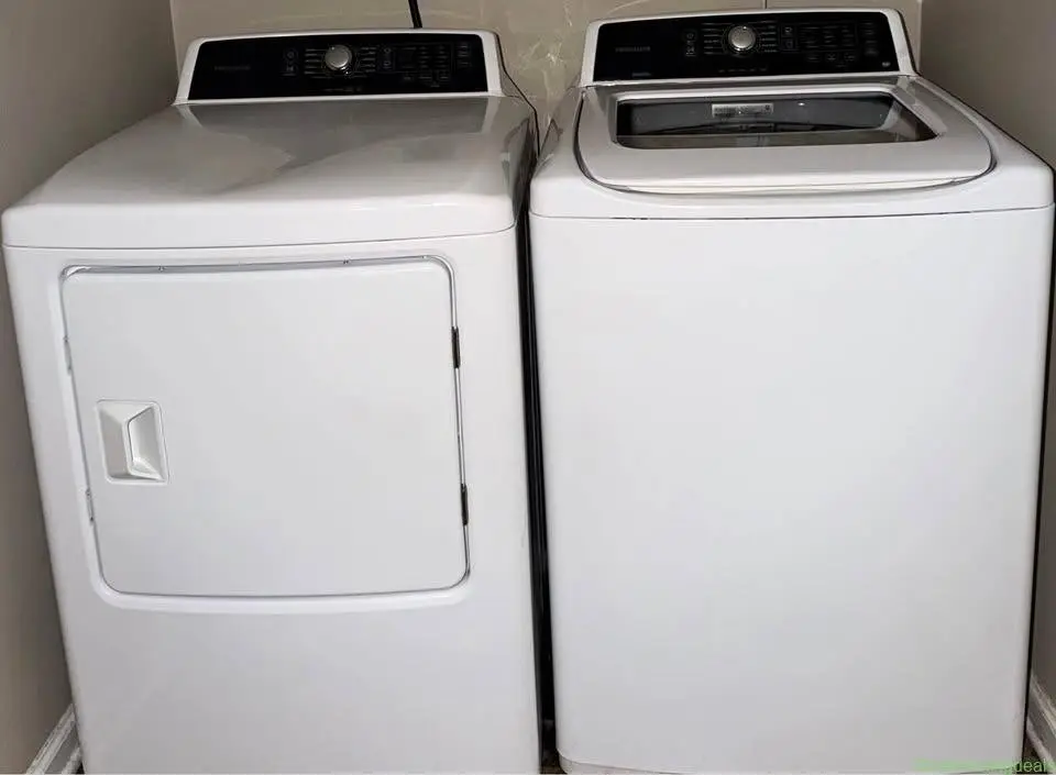 Frigidaire washer and dryer