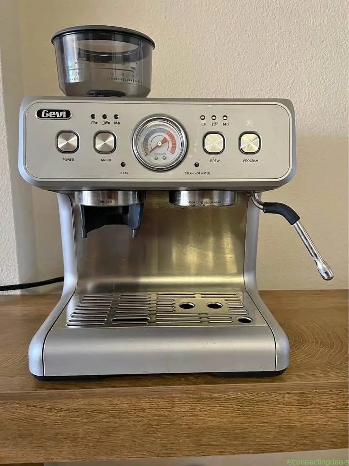 Gevi Espresso Machine with Grinder - Image 1