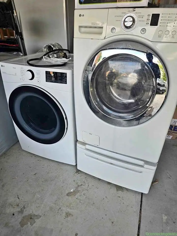 LG washer and dryer