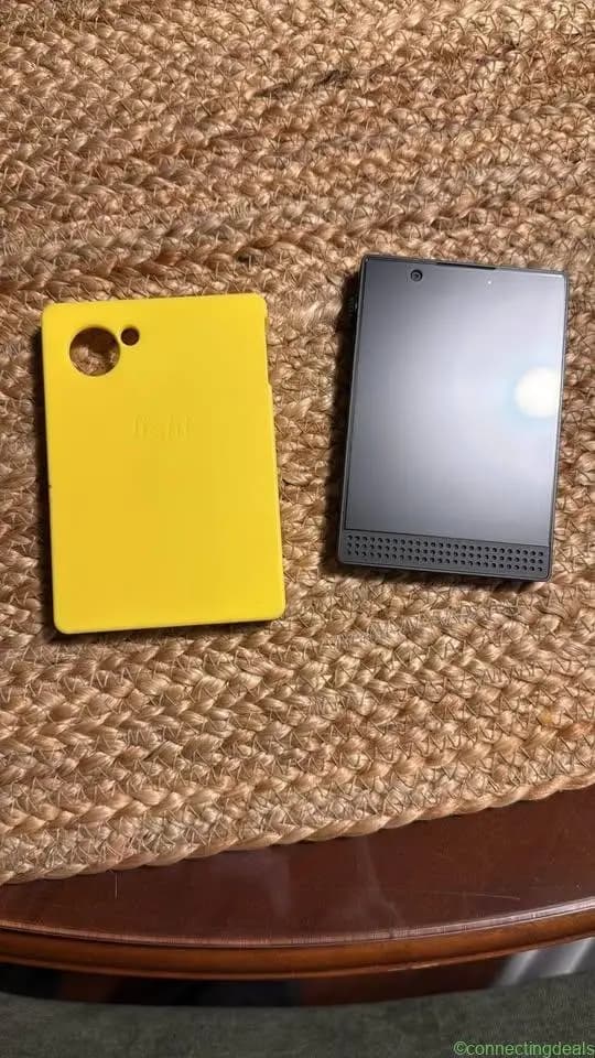 Light Phone 3 with Yellow Hard Case - Image 1