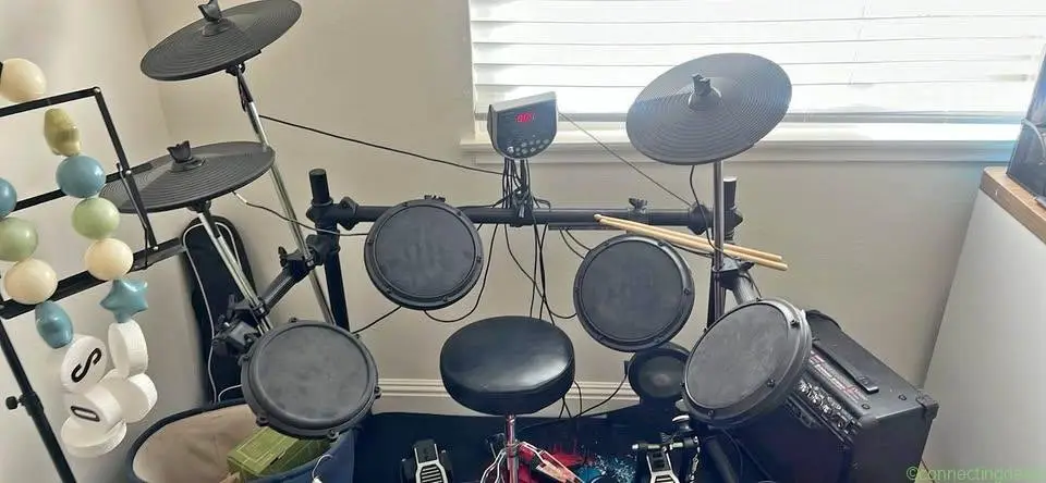 Alesis DM6 Electronic Drum Kit with Line 6 Spider - Image 1